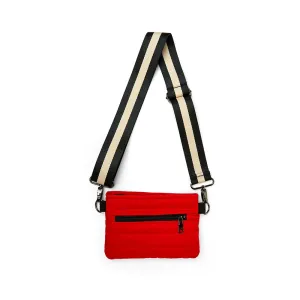 Think Royln Bum Bag Crossbody in Lipstick Red