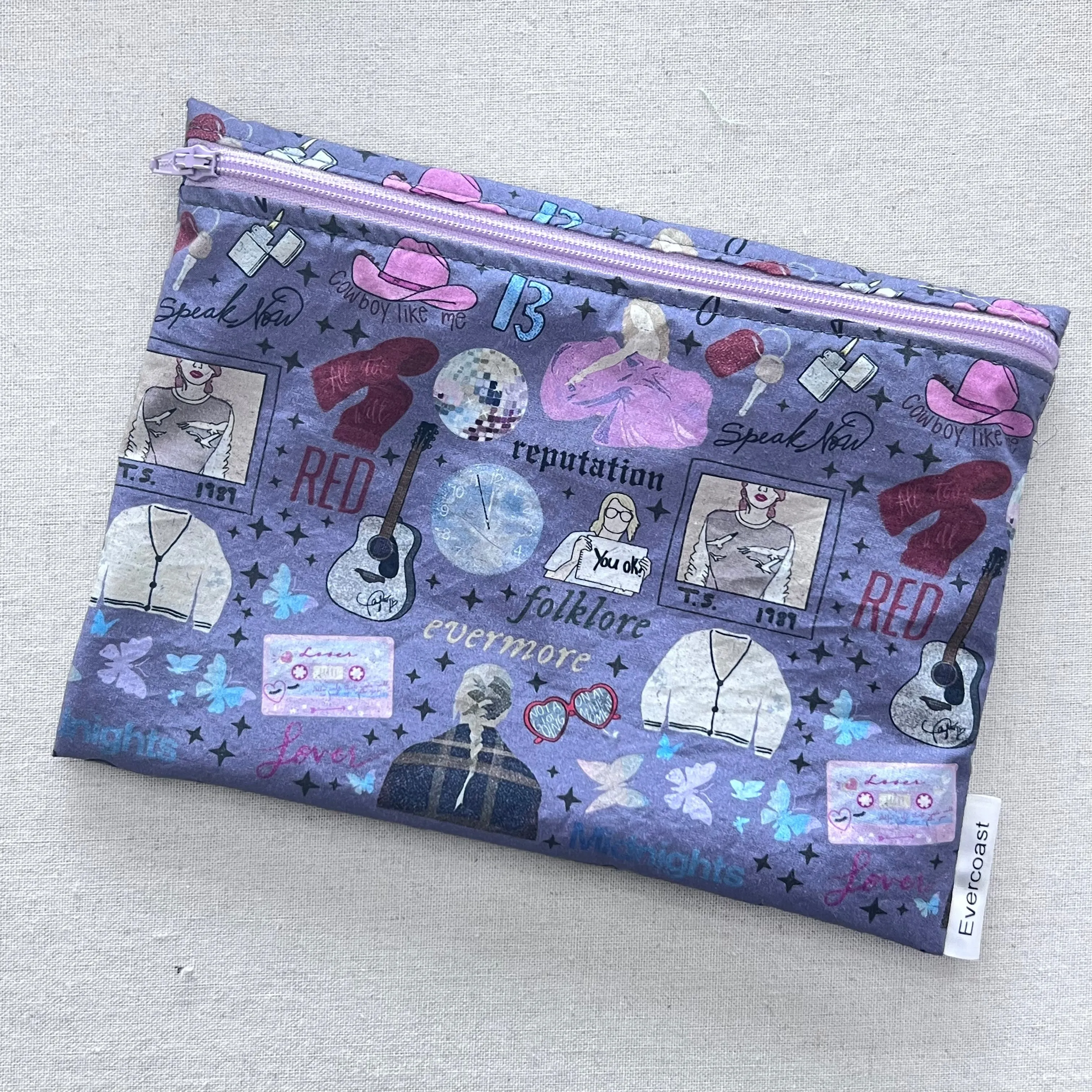 TS Albums on Grey XL Bag/Multipurpose Bag