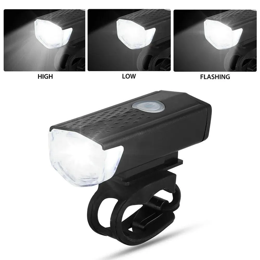 USB Rechargeable Bicycle Light Set: Illuminate Your Ride Safely and Stylishly