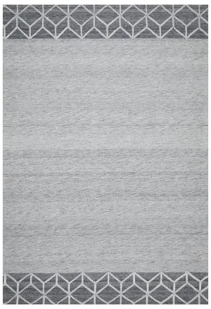 Vicenza Winter Grey Pulse Modern Rug