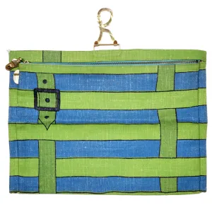 Vintage Roberta di Camerino Trompe l’Oeil Perfume Cosmetics Travel Bag 70s Large