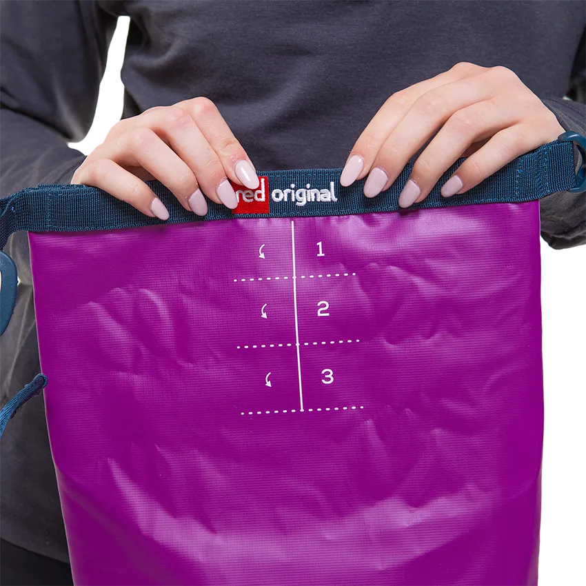 Waterproof Roll Top 10 Litre Dry Bag - Venture Purple