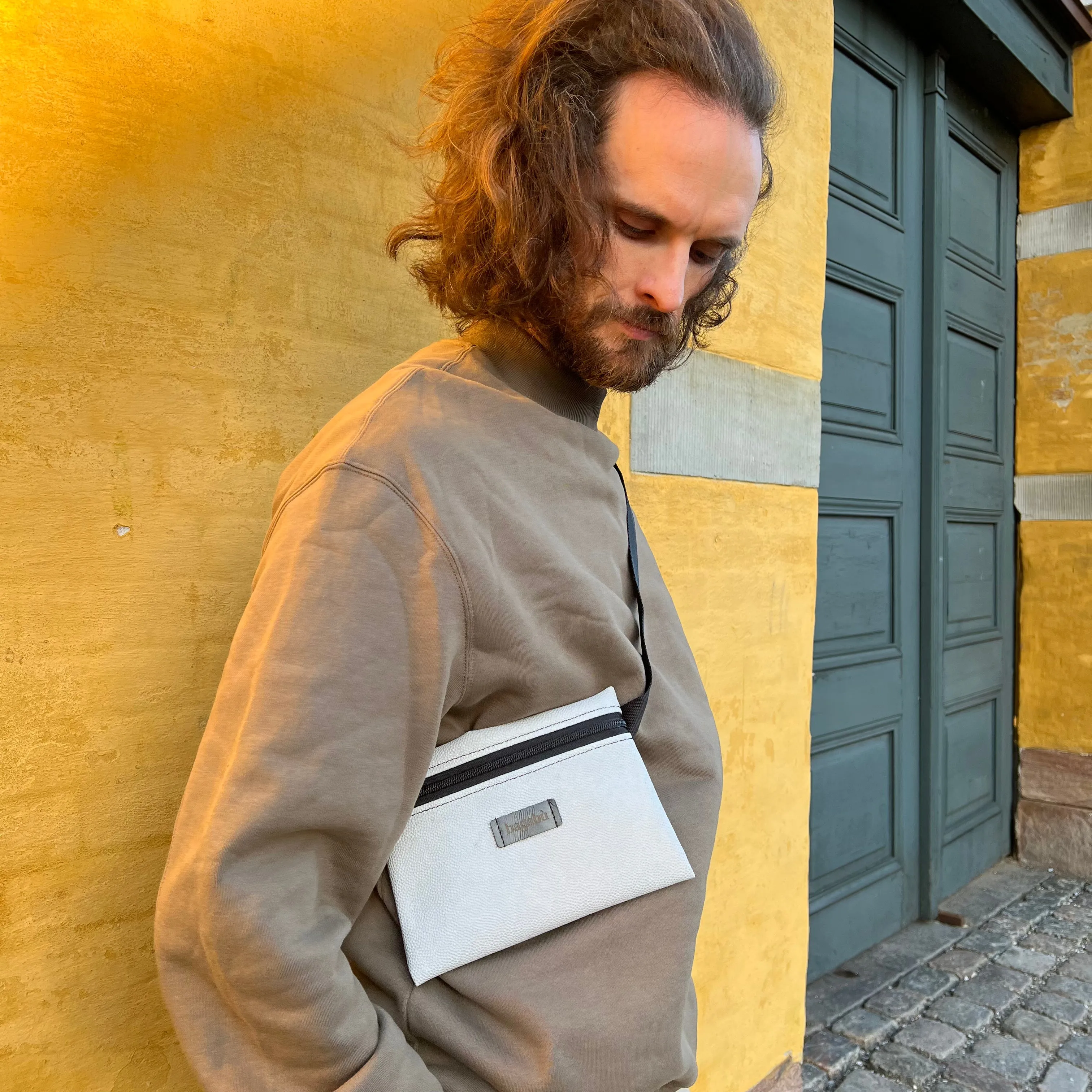 White Off Waist Bag