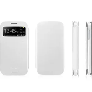 White Wallet Case Samsungs4