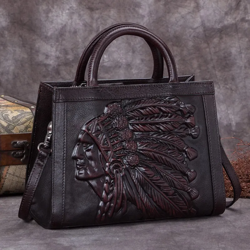 Women Genuine Leather Handbags Designer Crossbody Bags Purse for Women