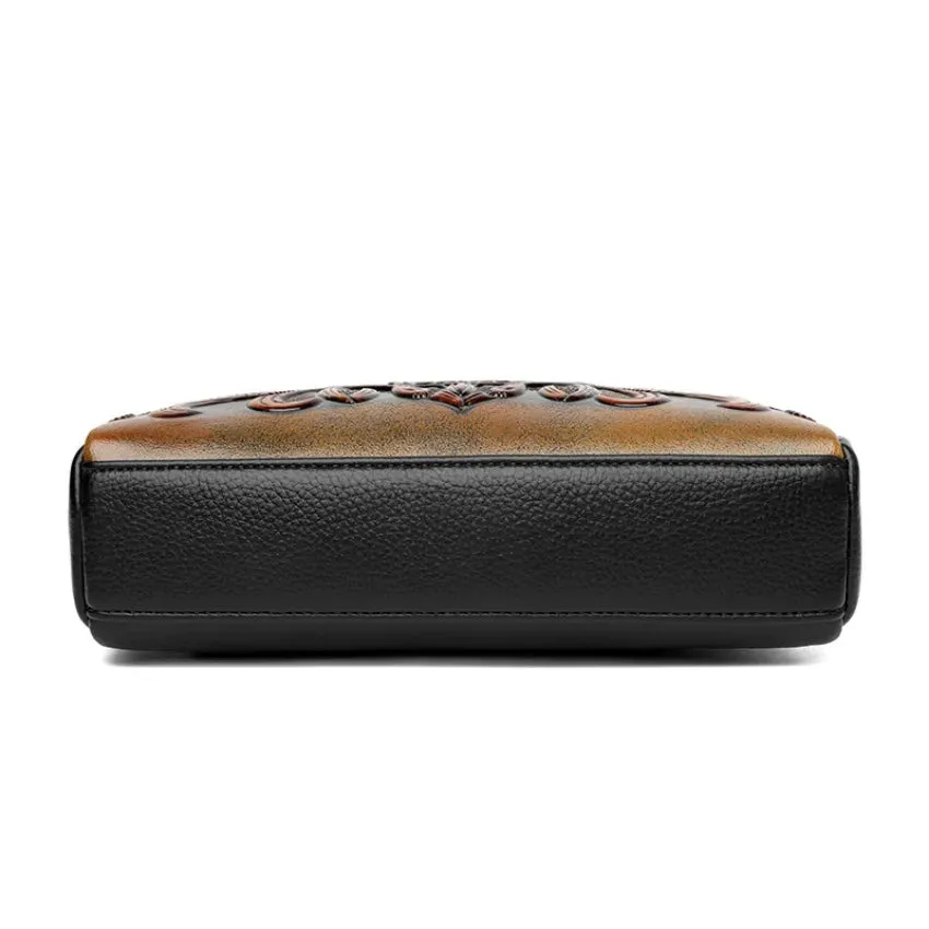 Women Retro Small High Quality Leather Crossbody Purse