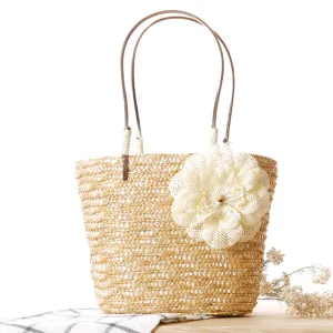 Woven Tote Beach Bag