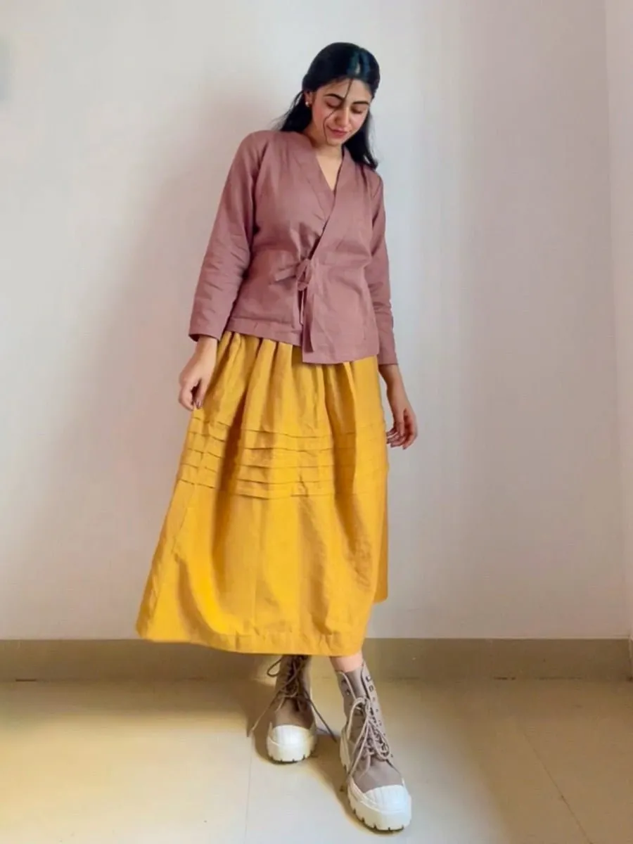 Wrap Top | Hand Dyed | Full Sleeves Top