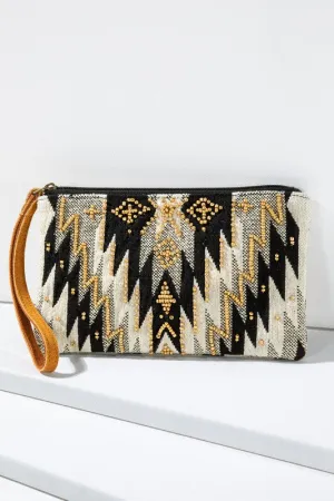 WREN ETHNIC PATTERNED WRISTLET