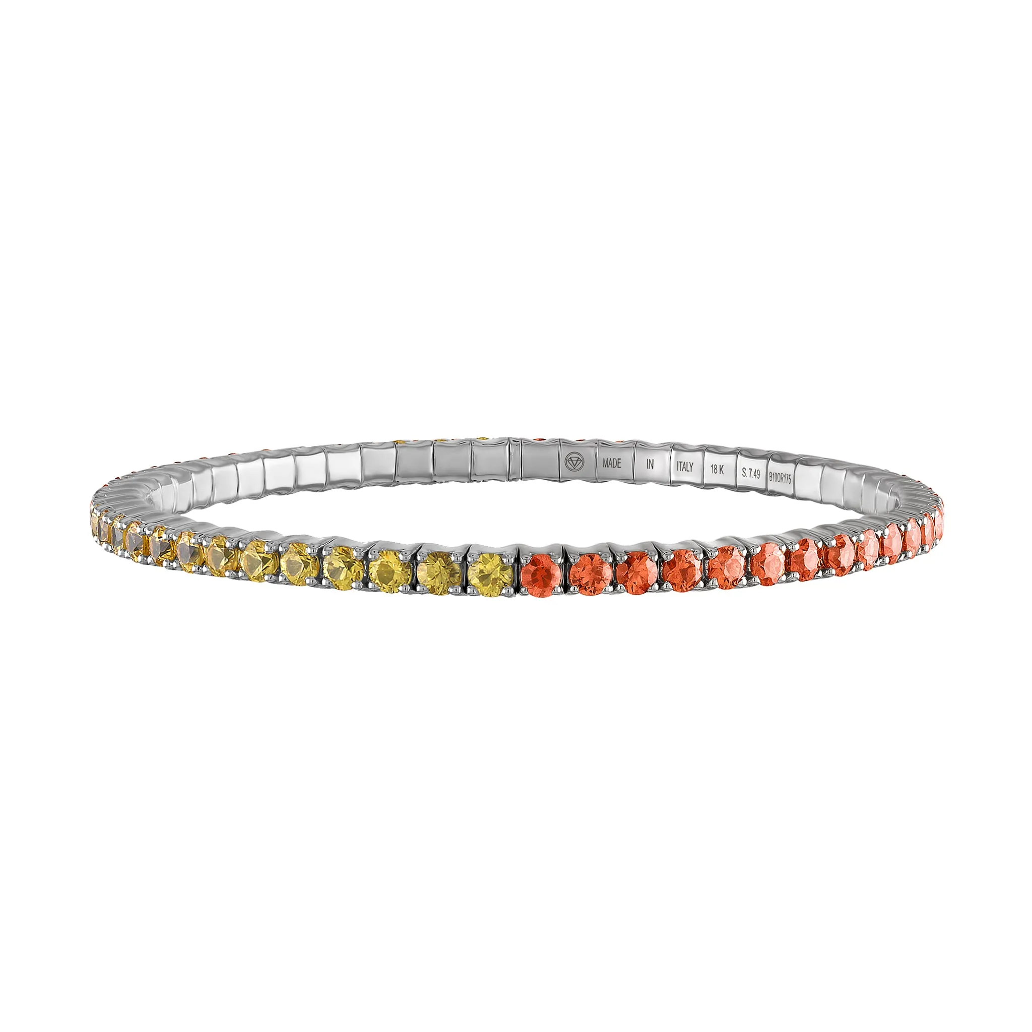 Yellow & Orange Sapphires · Duet Bracelets